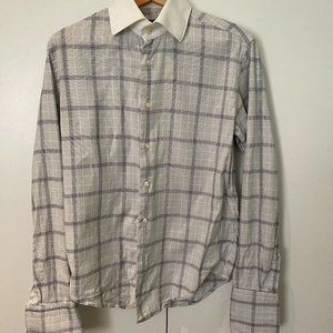 Zara Dress Shirt, cuff link sleeves, Size M